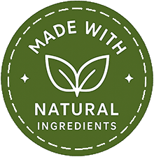 Made with natural ingredients
